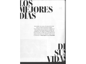Reportaje sobre la vida en el Roncalli publicado por el suplemento Yo Dona. El Colegio Mayor a través de los ojos de sus residentes.